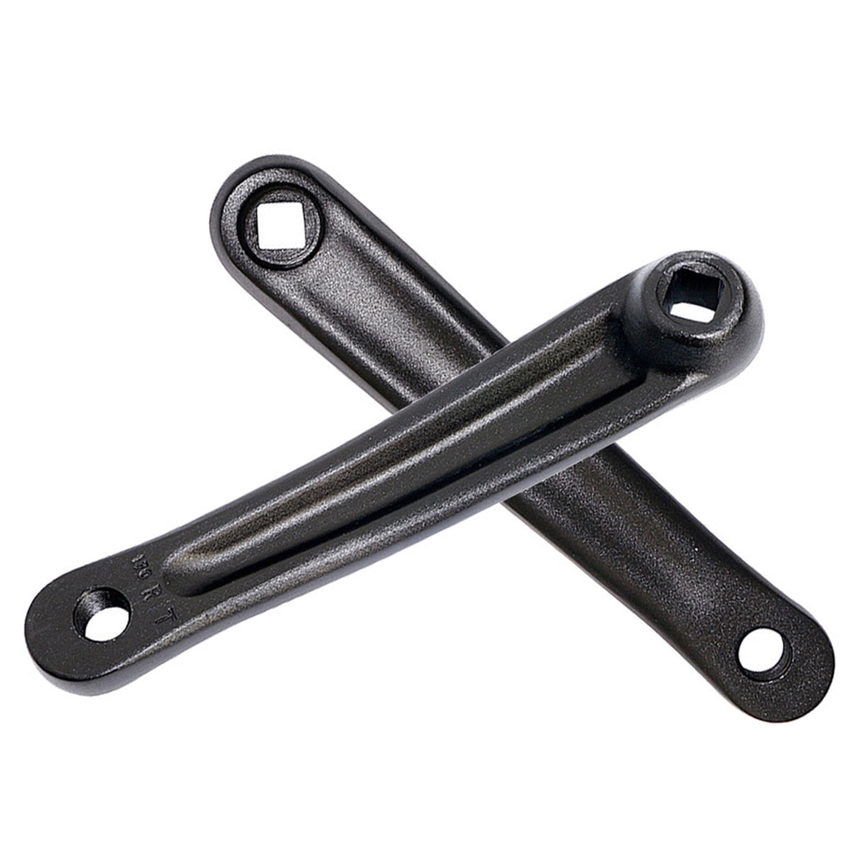 2Pcs 170mm Aluminum MTB Mountain Road Bike Crank Bicycle Square/Rhombic Hole Crankset Cycling Repair Part Left Crank Arm