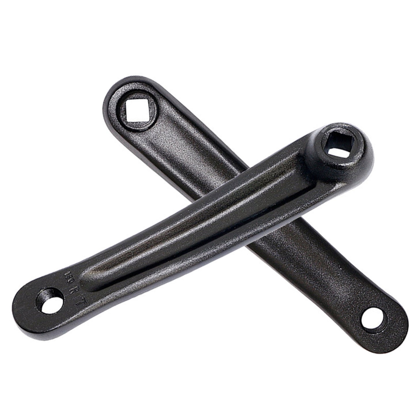 2Pcs 170mm Aluminum MTB Mountain Road Bike Crank Bicycle Square/Rhombic Hole Crankset Cycling Repair Part Left Crank Arm