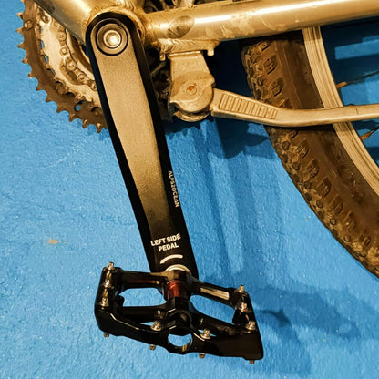 2Pcs 170mm Aluminum MTB Mountain Road Bike Crank Bicycle Square/Rhombic Hole Crankset Cycling Repair Part Left Crank Arm