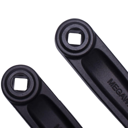2Pcs 170mm Aluminum MTB Mountain Road Bike Crank Bicycle Square/Rhombic Hole Crankset Cycling Repair Part Left Crank Arm